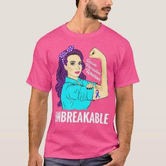 Suicide Prevention  Awareness Mental Health Warrio T-Shirt