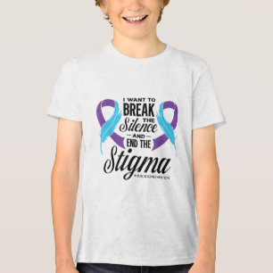 Suicide Prevention Awareness Month 988 Mental Heal Tri-Blend Shirt