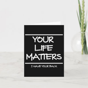 Suicide Prevention Awareness Month Card