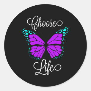 Suicide Prevention Awareness Month Classic Round Sticker
