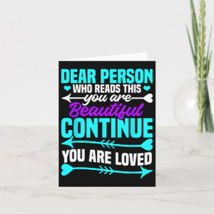 Suicide Prevention Awareness Month Mental Health S Card