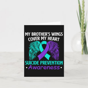 Suicide Prevention Awareness My Brothers Cover My Card