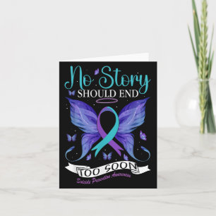 Suicide Prevention Awareness - No Story Should End Card