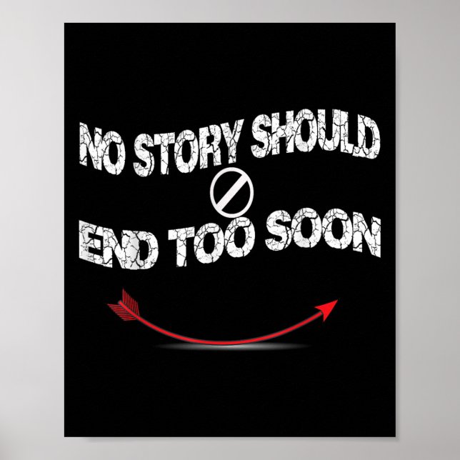 Suicide Prevention Awareness ,no Story Should End  Poster (Front)