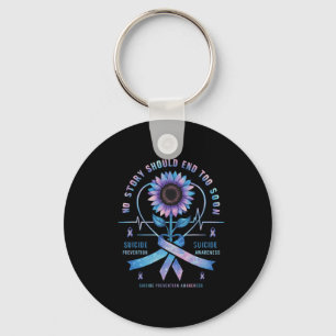 Suicide Prevention Awareness No Story Should End T Key Ring