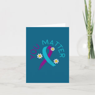 Suicide Prevention Awareness Person Behind Me (2 S Card