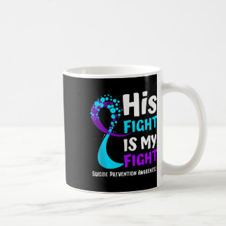 Suicide Prevention Awareness Purple Ribbon Family Coffee Mug