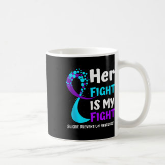 Suicide Prevention Awareness Purple Ribbon Family Coffee Mug