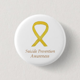 Suicide Prevention Awareness Ribbon Custom Pins