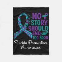 Suicide Prevention Awareness Ribbon Support Week 2