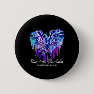 Suicide Prevention Awareness Rise From -pcute Ss C 6 Cm Round Badge