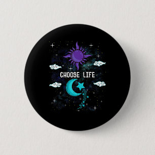Suicide Prevention Awareness Semicolon Choose Life 6 Cm Round Badge