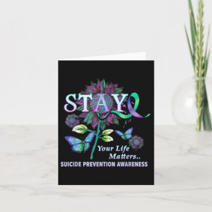 Suicide Prevention Awareness Stay Your Life S Wome Card