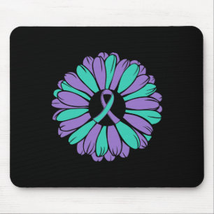 Suicide Prevention Awareness Sunflower Ribbon You Mouse Pad
