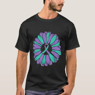 Suicide Prevention Awareness Sunflower Ribbon You T-Shirt