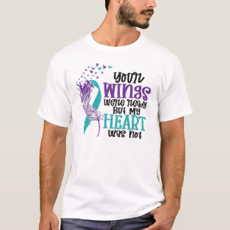 Suicide Prevention Awareness, Teal and Purple T-Shirt
