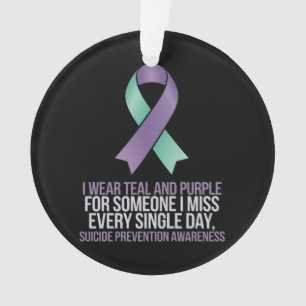 Suicide Prevention Awareness Together for Help Ornament