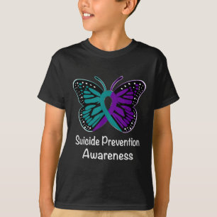 Suicide Prevention Awareness Warrior Purple & T-Shirt