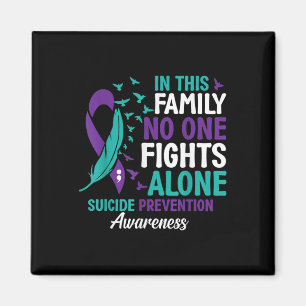 Suicide Prevention Awareness Week 2022 Support Rib Magnet