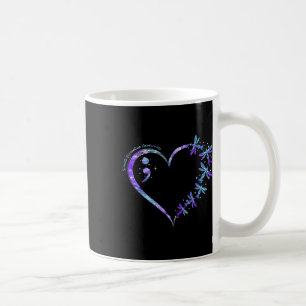 Suicide Prevention Awareness Week Heart Semicolon  Coffee Mug