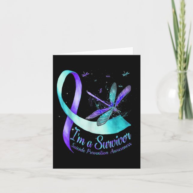 Suicide Prevention Awareness Week Im A Survivor Dr Card (Front)