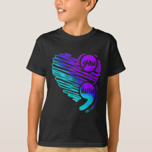 Suicide Prevention Awareness Week You Semicolon He T-Shirt