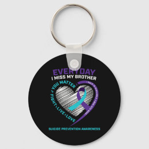 Suicide Prevention Brother S Men Women Suicide Key Ring