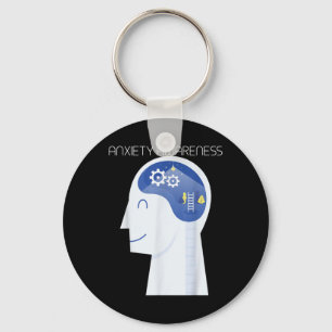 Suicide Prevention - Mental Health Awareness 2 Key Ring