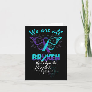 Suicide Prevention Mental Health Awareness Semicol Card