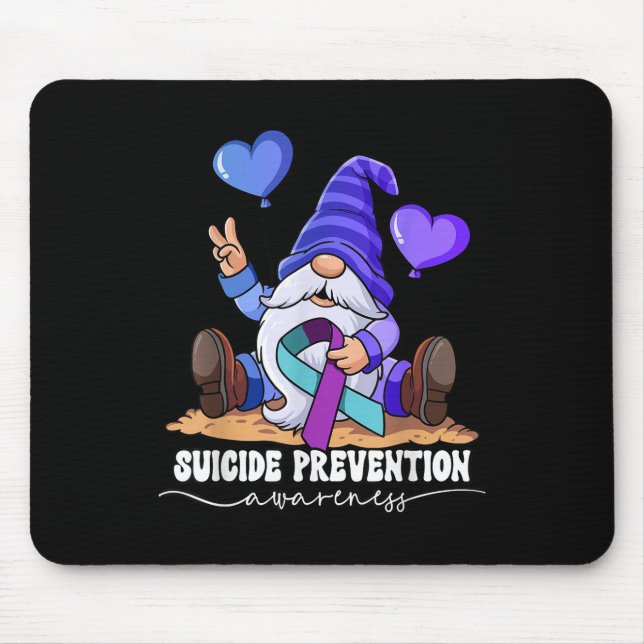 Suicide Prevention  Mouse Pad (Front)