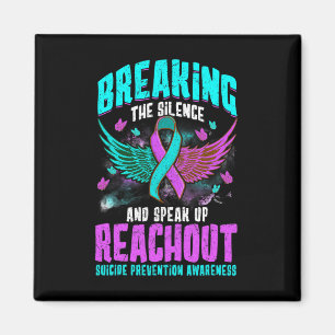 Suicide Prevention Suicide Awareness Ribbon  Magnet