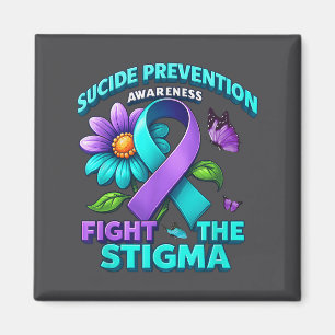 Suicide Prevention Suprt Fight Stigma Suicide Awar Magnet