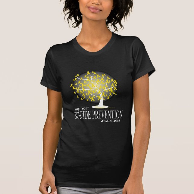 Suicide Prevention Tree T-Shirt (Front)