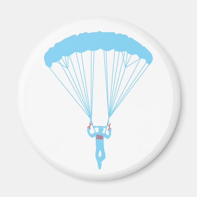suicide skydive magnet (Front)