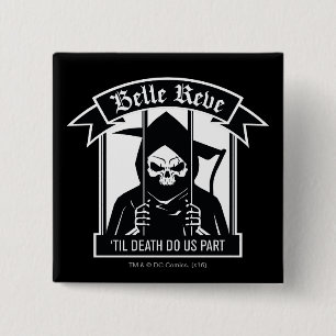 Suicide Squad   Belle Reve Reaper Graphic 15 Cm Square Badge