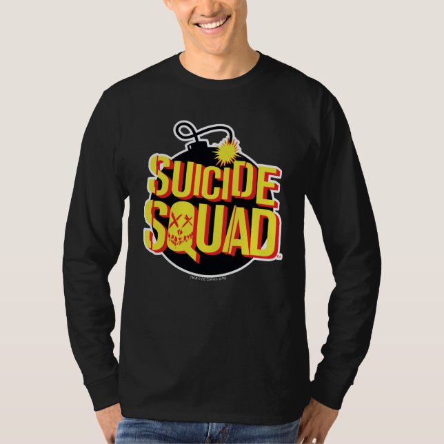 Suicide Squad | Bomb Logo 2 T-Shirt (Front)