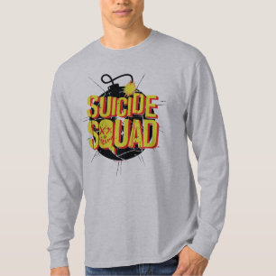 Suicide Squad   Bomb Logo 3 T-Shirt