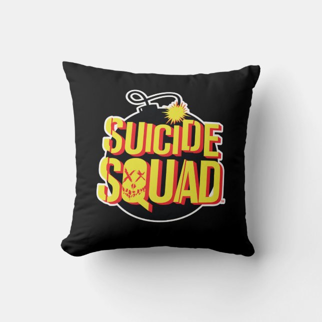Suicide Squad | Bomb Logo Cushion (Front)