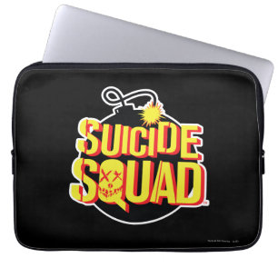 Suicide Squad Bomb Logo Laptop Sleeve