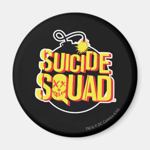Suicide Squad Bomb Logo Magnet