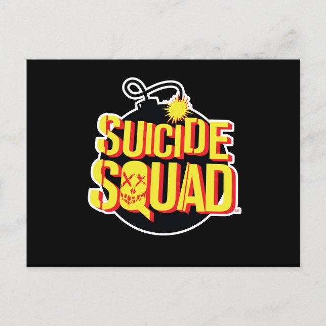 Suicide Squad | Bomb Logo Postcard (Front)
