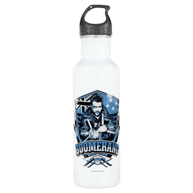 Suicide Squad | Boomerang Badge 710 Ml Water Bottle (Front)