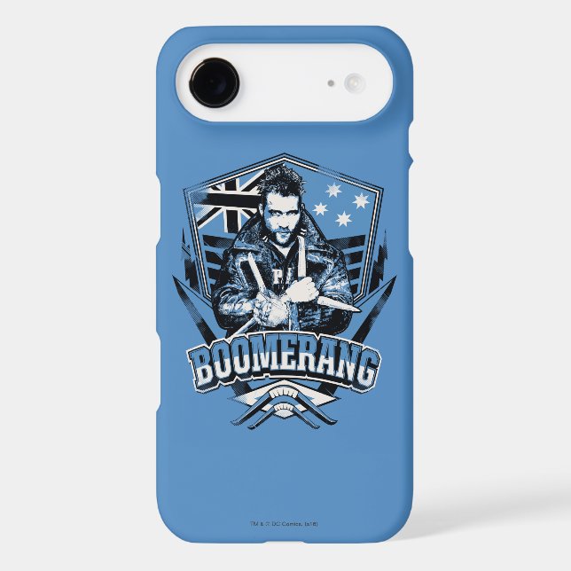 Suicide Squad | Boomerang Badge Case-Mate iPhone Case (Back)