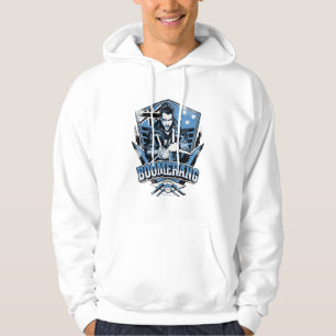 Suicide Squad Boomerang Badge Hoodie