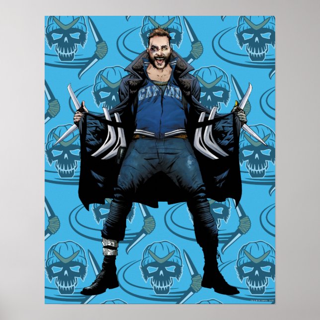 Suicide Squad | Boomerang Comic Book Art Poster (Front)