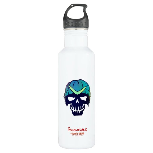 Suicide Squad | Boomerang Head Icon 710 Ml Water Bottle (Front)