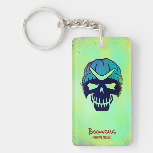 Suicide Squad | Boomerang Head Icon Key Ring (Front)