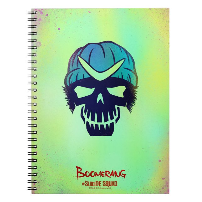 Suicide Squad | Boomerang Head Icon Notebook (Front)