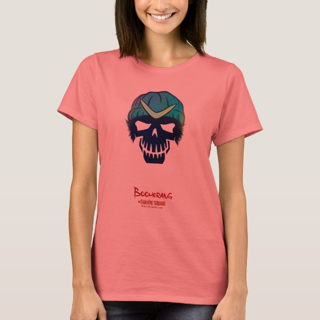 Suicide Squad | Boomerang Head Icon T-Shirt (Front)