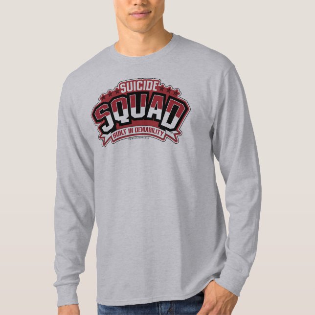 Suicide Squad | Built In Deniability T-Shirt (Front)